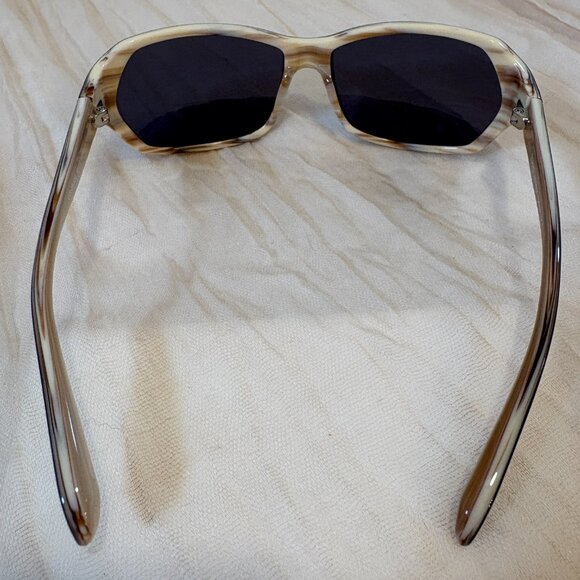 NEW ESPRIT ET 17637 CHOCOLATE/CREAM TINTED LENSES AUTHENTIC SUNGLASSES 59-16 - Picture 3 of 8